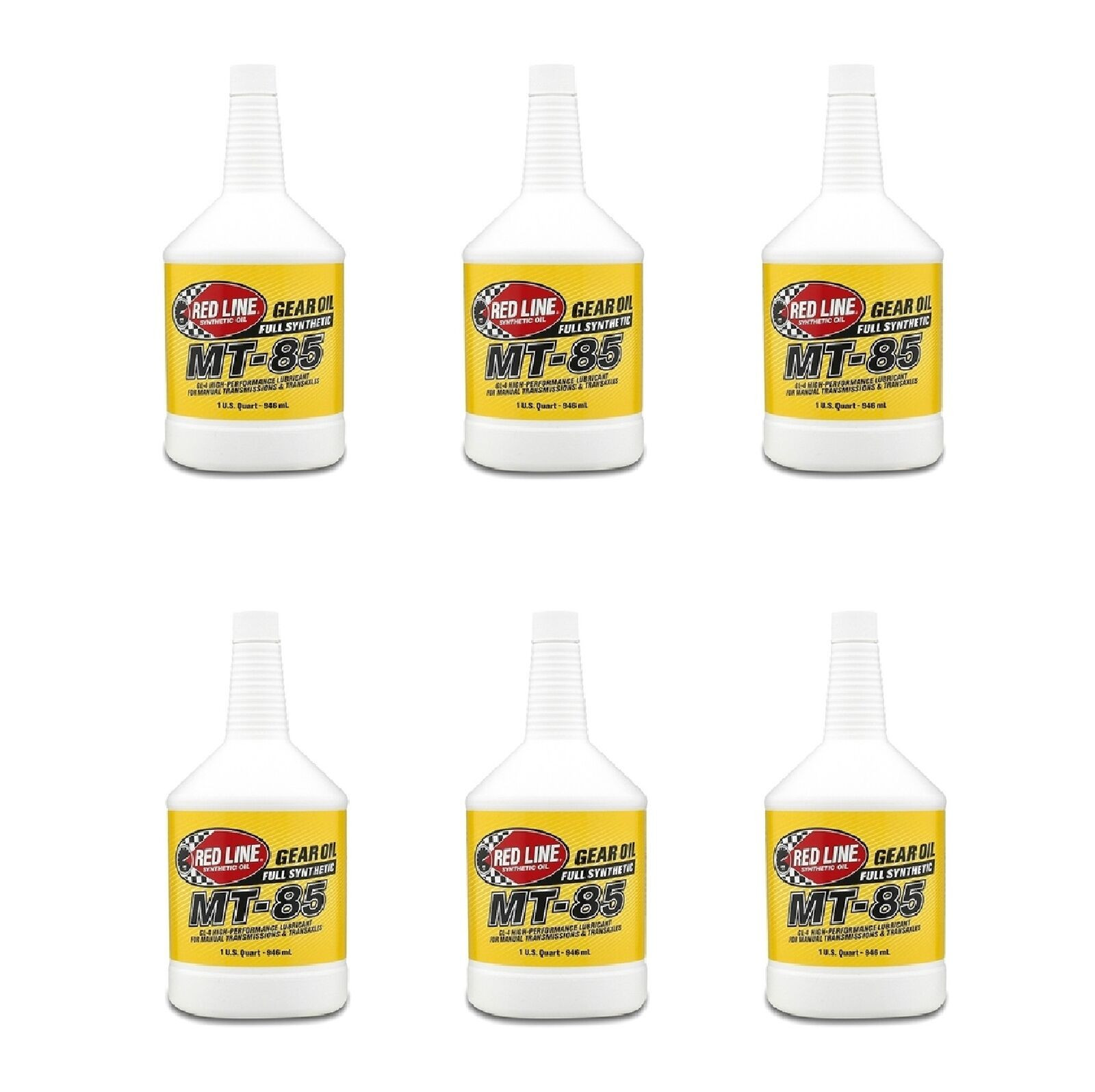 Full Synthetic Mt-85 75w85 Gl-4 Gear Oil 1 Quart Bottles Pac