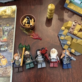 LEGO 79018 The Hobbit Lonely Mountain 100% Complete Instructions Smaug Retired