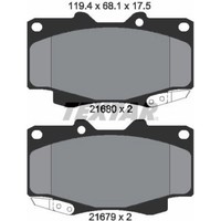 Textar 2168003 Bremsbelagsatz FüR Toyota Hilux Fortuner N1 N2 N3 N5 N6