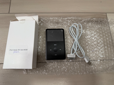 iPod classic アイポッド　第5世代 A1136 80GB Apple iPod Classic 5th Generation A1136 80GB Black Open box | eBay