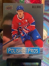 2023-24 Upper Deck Allure Polished Pros Brendan Gallagher #PP-12 Canadiens