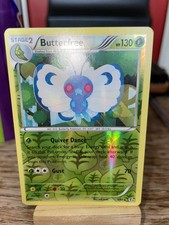 Pokémon TCG XY Generations Butterfree Reverse Holo Card 5/83 VLP