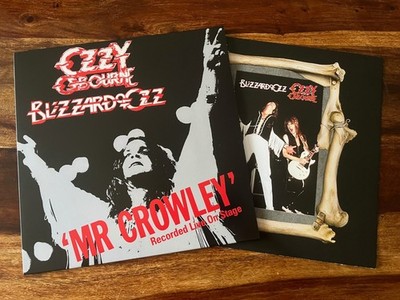 Ozzy Osbourne -Mr. Crowley Live LP from the See you on the other side UNPLAYED