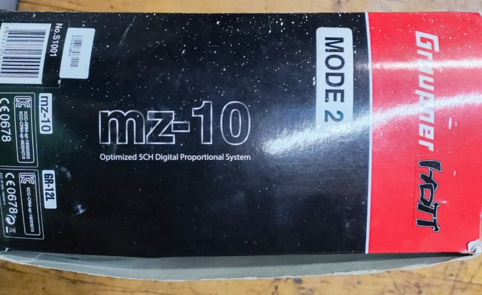 Graupner MZ-10 HOTT 5CH Transmitter 2.4ghz Mode 2 + original box/instructions  - Image 4 of 4