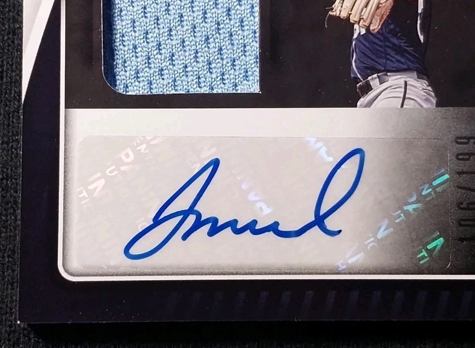 2022 Panini Absolute Jose Miranda Relic Auto Tools Of The Trade Autograph /199 - Image 2 of 4