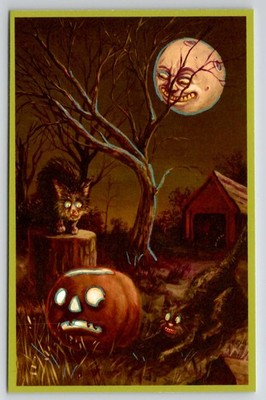 Matthew Kirscht The Barn Wicked Moon Halloween #1/18 Treat Bag Exc Postcard MK11