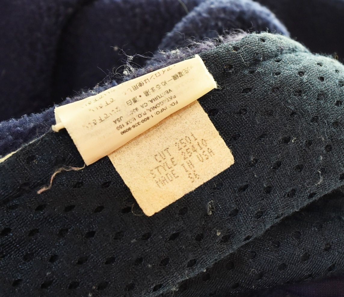 Patagonia 90s Synchilla Fleece XL Full Zip Purple Made in USA Used From Japan thumbnail 5