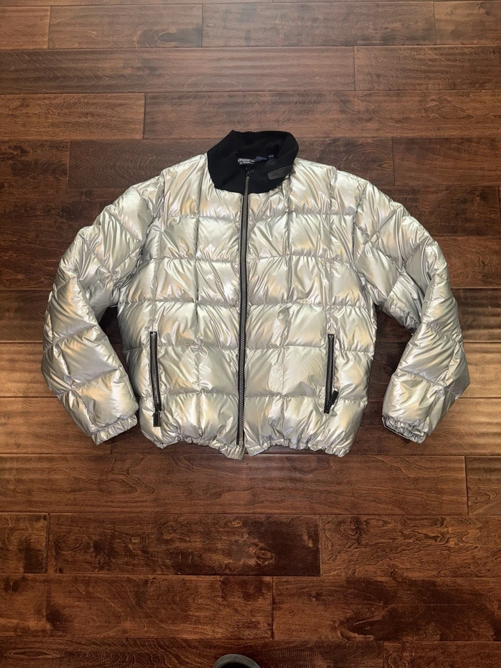 VINTAGE RALPH LAUREN SILVER RL2000 SKI SADIUM HI TECH POLO SPORT TRACK X-LARGE - Image 2 of 4