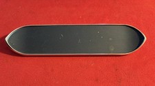 Original 62 63 64 65 Chevy Ii Nova Ss Radio Delete Plate Blue 1962 1965 Gasser
