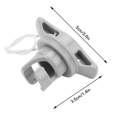 3pcs Inflatable Boat Valve 8 Teeth PVC Leakproof Inflatable HO