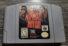 WCW Nitro (Nintendo 64, 1999) N64 Cart Only Authentic TESTED