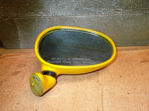 90-97 MAZDA MX-5 MIATA RH, PASSENGER SIDE MANUAL MIRROR, OEM