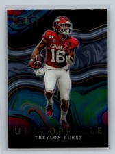 Treylon Burks 2022 Panini Select Draft Picks #US-TB Unstoppable Arkansas