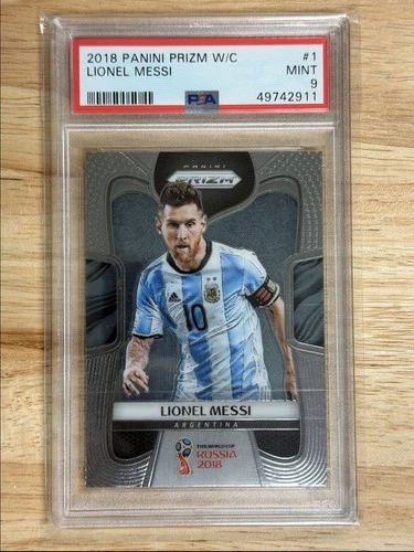 World Cup Lionel Messi 2018 Panini Prizm World Cup Lionel Messi Gold