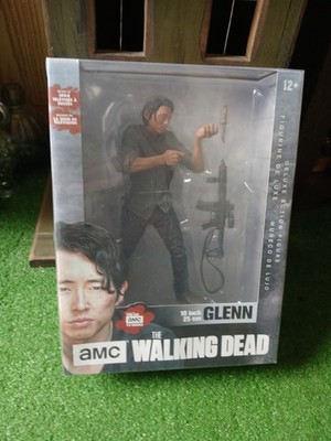 The Walking Dead Glenn 10'' Deluxe Action Figure McFarlane 2016 SEALED POLY BAG 