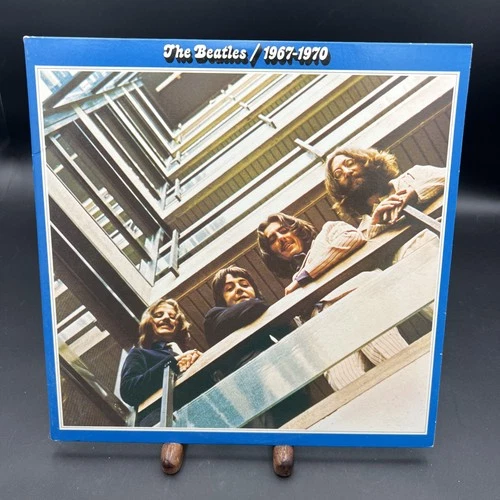 THE BEATLES 1967-1970 Blue Album 2LP 1973 Capitol SKBO-3404 LA Press EX to NM