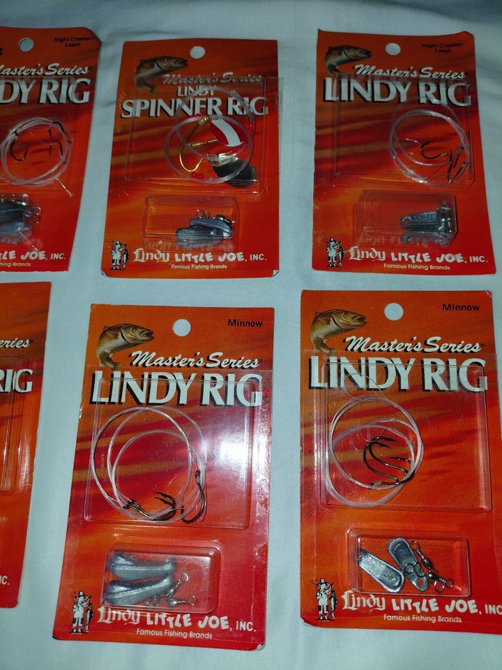 Lot Of 14 Lindy Little Joe Lindy Rig Multiple Fishing Lures And Hooks ...