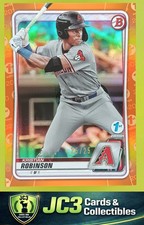 2020 Bowman 1st Edition Orange #/25 Kristian Robinson #BFE-27 Diamondbacks