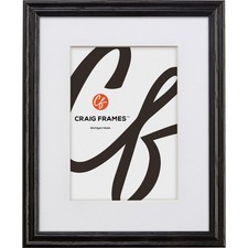 Craig Frames 24x32 Black Picture Frame Matted 20x28, Wall Decor Art