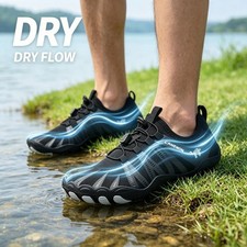 Beach Surf Aqua Socks, Men Quick Dry Protective Reef Diving Water Shoes