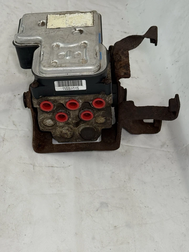 Chevy Silverado 2500 3500 HD 2003-2005 ABS módulo bomba de freio antibloqueio conjunto fabricante de equipamento original - Imagem 3 de 4