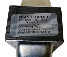 Class 2 Transformer Power Supply 120V 50/60Hz 24V 10A Class B Insulation