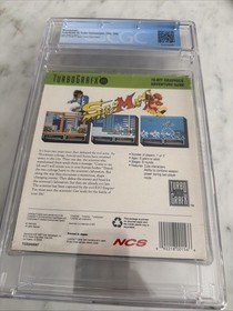 Shockman Complete In Box Cgc 9.0 TurboGrafx-16 1991 CIB Cart Graded A 9.8