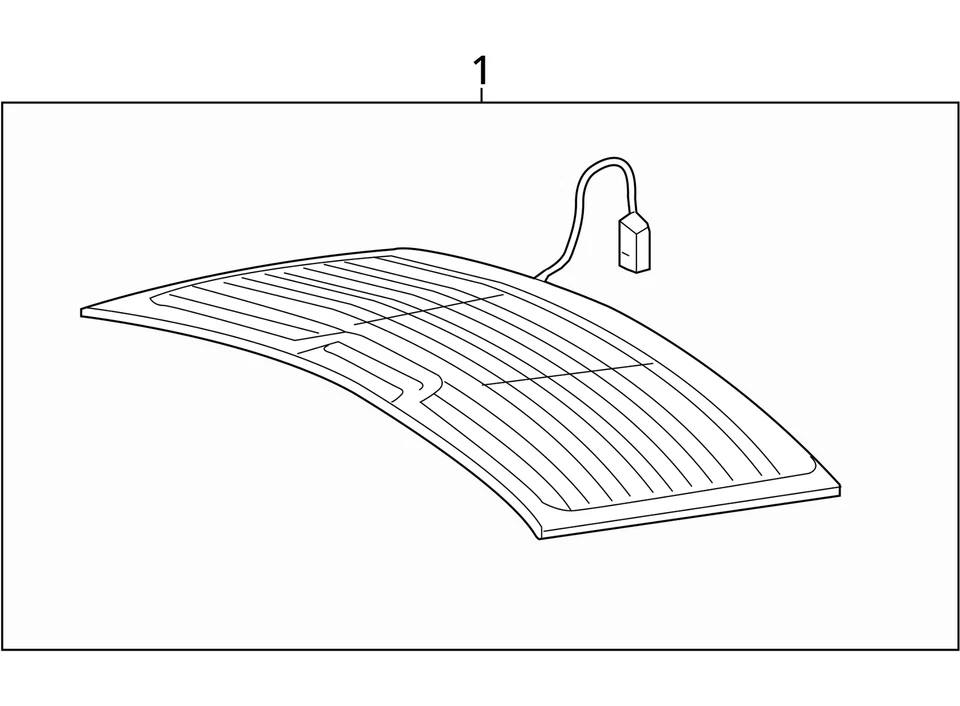 (LOCAL PICKUP ONLY) Back Glass Fits 12-18 AUDI A6 6757048 Foto 4 de 4