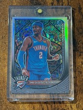 Shai Gilgeous-Alexander Bowman Chrome Stained...
