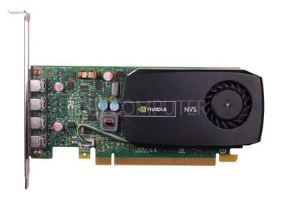 NVIDIA QUADRO NVS 510 CAD Grafikkarte 4 Monitore 2GB RAM PCIe x16 4xMiniDisplayP