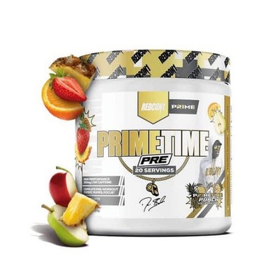 REDCON1 Prime Time PRE Pre-Workout Powder Primetime Punch 20 Servings exp 08/26