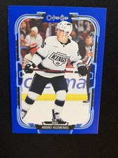 25-26 UD O-Pee-Chee Hockey Blue Parallel 88 Andrei Kuzmenko