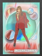 Mitchie Torres 2026 Topps Chrome Disney Aqua Refractor Base /199 #33
