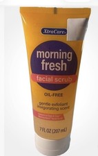 XtraCare Morning Fresh Facial Scrub 7oz Oil-Free Gentle Scent-NEW