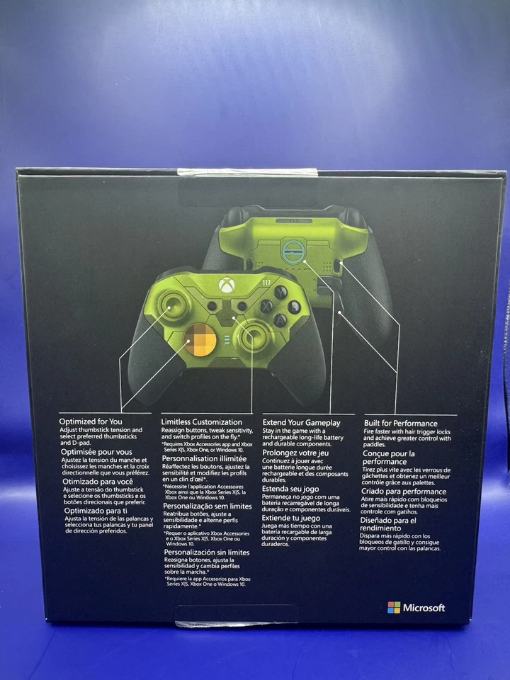 Microsoft Xbox Elite Series 2 Halo Infinite Limited Edition Controller NEW READ - Image 4 of 4