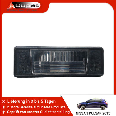   RECHTE SCHRIFTPLATTENBELEUCHTUNG   NISSAN PULSAR 265103BB0A  
