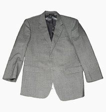 Jos. A. Bank Gray Wool Worsted 2pc Suit 44R 38x31 2-Button Notch