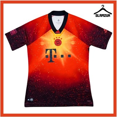 Bayern München Fußball Trikot Adidas Medium EA Sports Kit Trikot 2018 2019 EE46