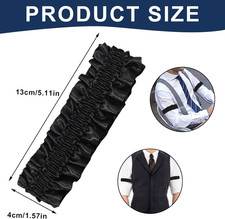 2PCS Sleeve Garters for Men - Vintage Elastic Armband, Roaring 20s Armband Ga...