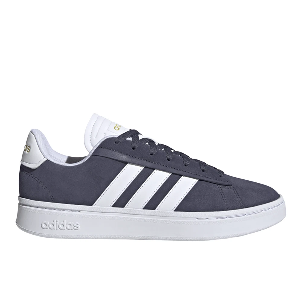 adidas Grand Court Alpha Lace Up Mens Blue Sneakers Casual Shoes IE1453