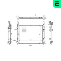 MotorküHler WasserküHler ERA 673185 FüR Mercedes Citan Tourer W415 Mixto Double