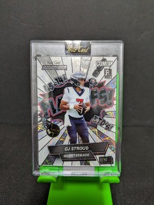 2023 Wild Card Alumination CJ Stroud Cosmix White Laser #ACBP2-CS1 #7/10