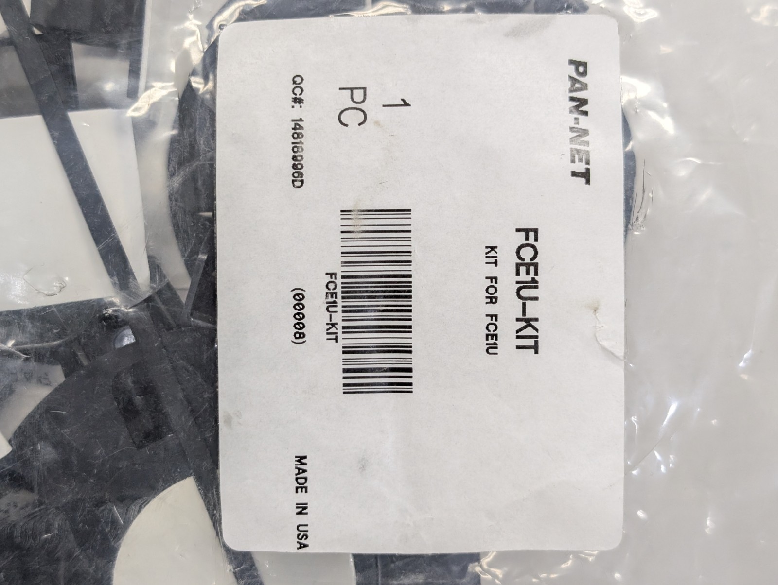 Panduit FCE1U-KIT Cable Routing Kit for Opticom 1RU Fiber Enclosure