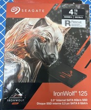 Seagate IronWolf 125 4TB 2.5" SATA III Internal NAS SSD (ZA4000NM1A002)