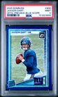 2025 Panini Donruss #400 Jaxson Dart Optic Preview-Blue Scope PSA 9
