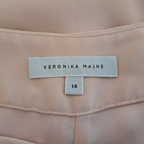 Veronika Maine Culotte 14 Nude Rosa Schlaghose Weites Bein Cropped - Bild 7 von 8