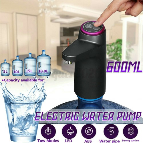 5 Gallon Water Bottle Jug Automatic Dispenser Universal Electric Switch Pump USB - Picture 10 of 10
