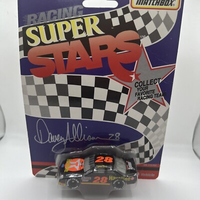MATCHBOX RACING SUPER STARS DAVEY ALLISON CAR #28 TEXICO HAVOLINE ~ NEW