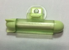 Toothpaste Squeezer with Space Saving Suction Hanger
