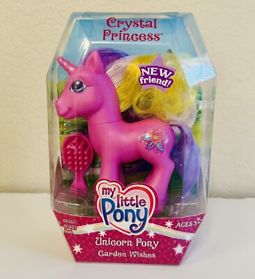 My Little Pony Crystal Princess Unicorn Pony Garden Wishes MLP
